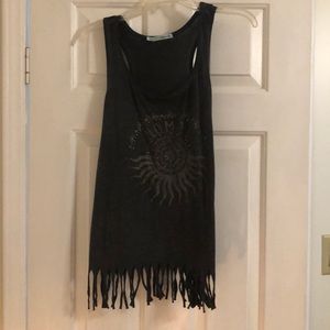Cute fringe top from Maurices!